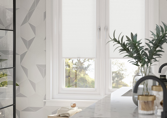Obscura, Crystal White - Clip Fit Honeycomb Blind - Image 5